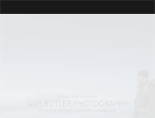 Tablet Screenshot of guybutlerphotography.com